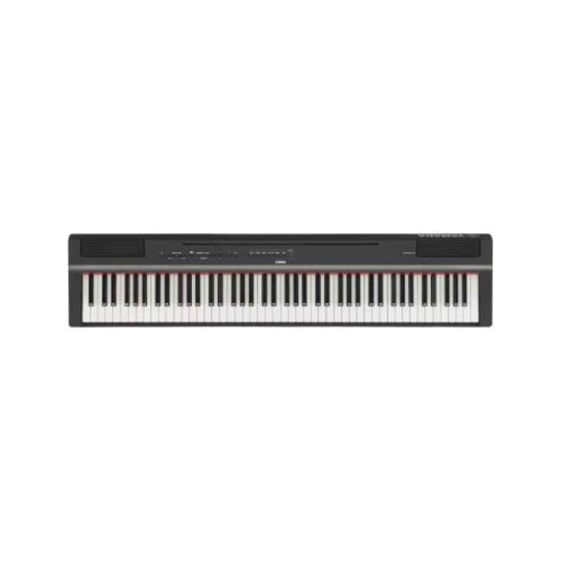 Yamaha 88 Note Black Digital Portable Piano Keyboard Without Stand, YAMAHA-P125AB