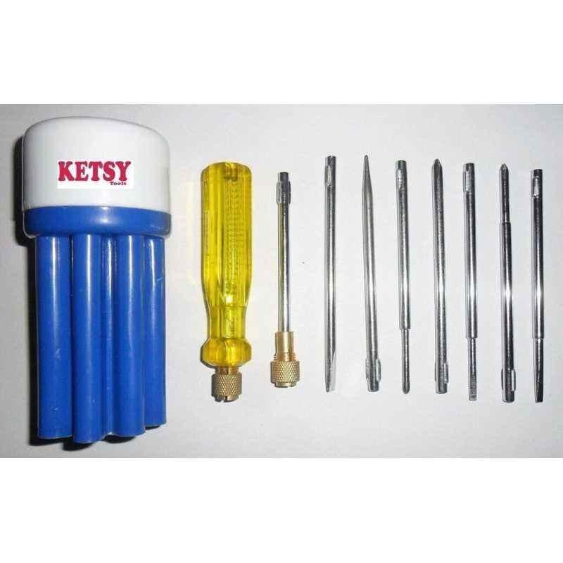 Ketsy Combination Screwdriver Set, 546, 430 g (Pack of 6)
