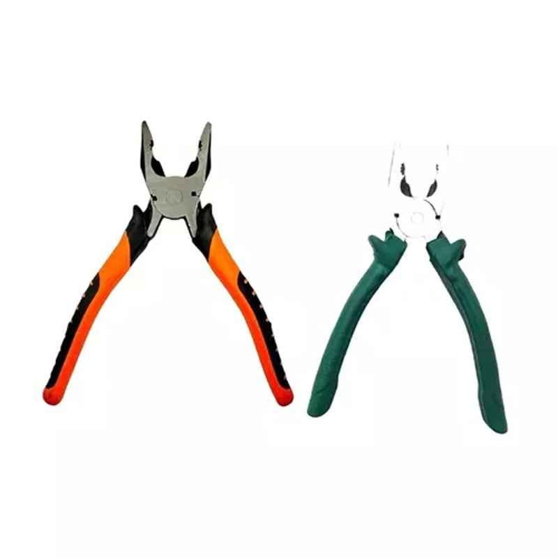 Sky Blue 2 Pcs 7.8 inch Lineman Plier Combo, SBE_PLIER_COMBOS_COMBO_353