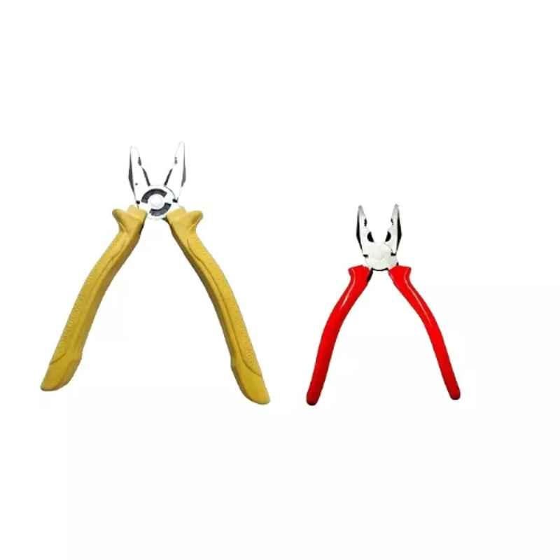 Sky Blue 2 Pcs 7.8 inch Lineman Plier Combo, SBE_PLIER_COMBO_MOD_01702