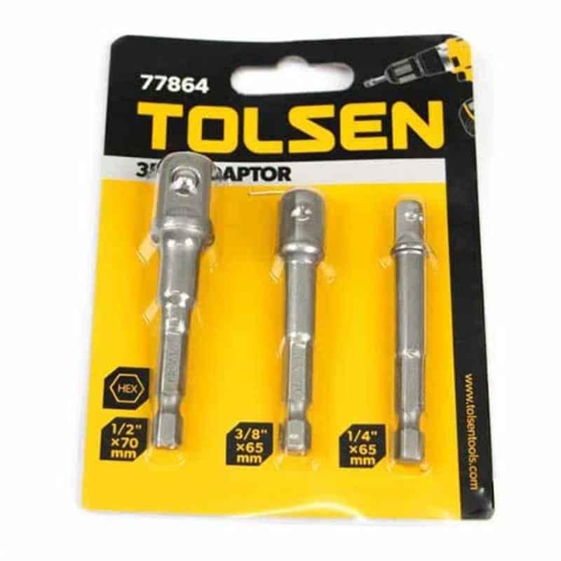 Tolsen 3 Pcs Adaptor Set, 77864