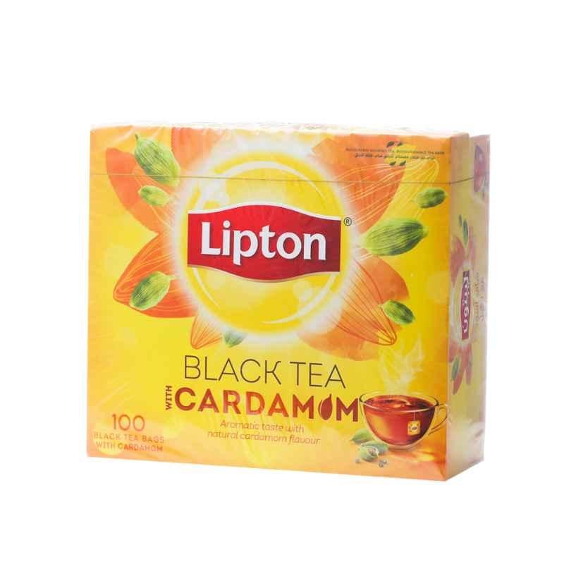 Lipton 100 Pcs 2g Yellow Cardamom Teabag Box