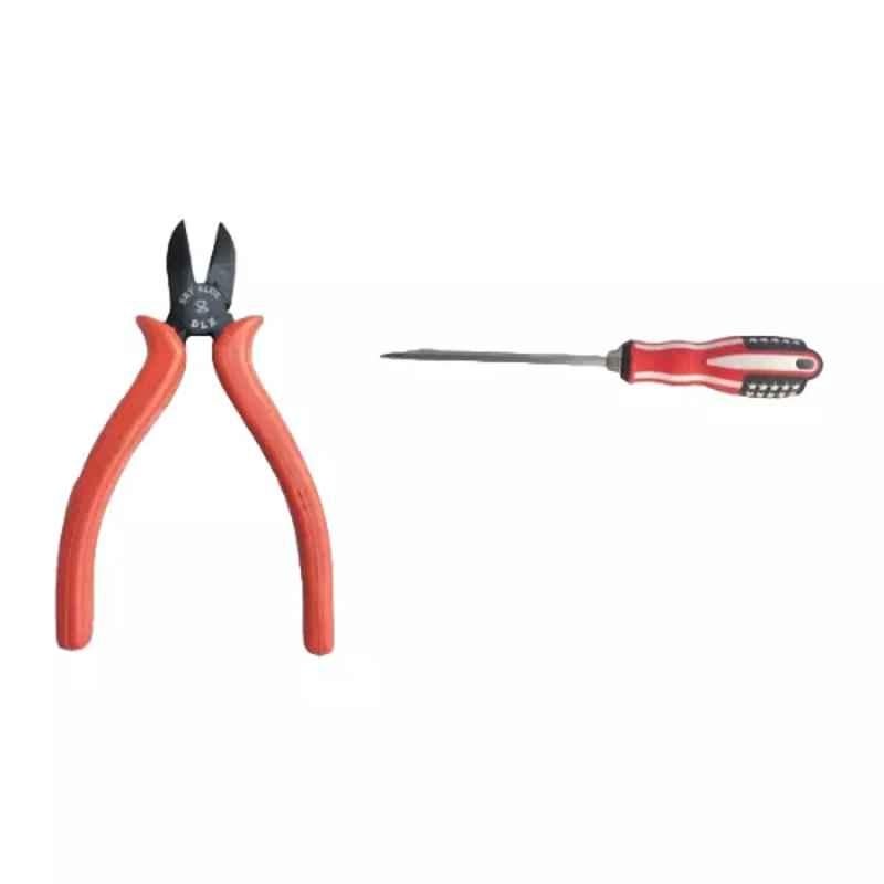 Sky Blue 2 Pcs 7.8 inch Diagonal Plier Combo, SBE_PLIER_COMBOS_COMBO_746