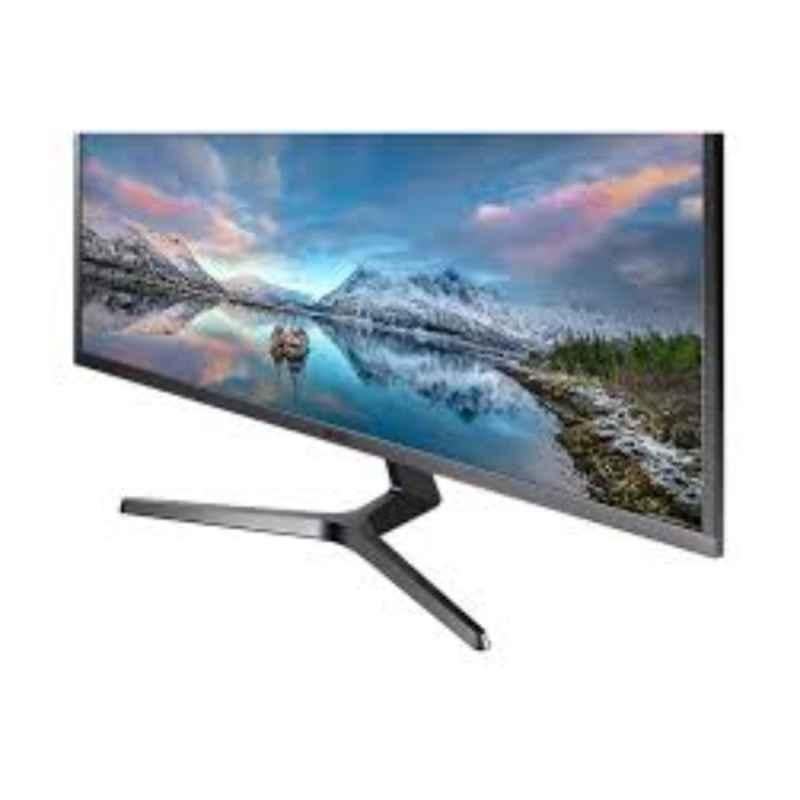 Samsung WQHD 34 inch Dark Blue Gray Display Monitor, LS34J550WQMXUE