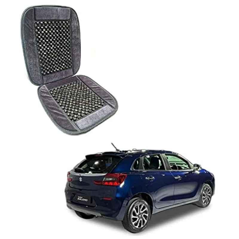Kozdiko Wooden Bead & Nylon Grey Seat Cover for Maruti Suzuki Baleno New 2022