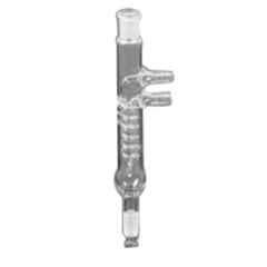 Glassco 160mm Boro 3.3 Glass & Plastic Allihin Condenser, 190.181.05 (Pack of 2)