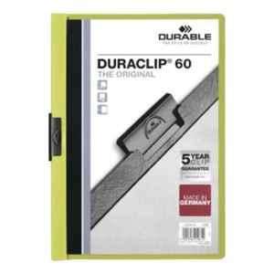 Durable Duraclip 60 A4 Green Clip Folder, 2209-05