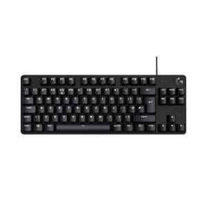 Logitech G413 TKL SE Black Wired Mechanical Gaming Compact Backlit Keyboard with Tactile Mechanical Switches & Anti-Ghosting