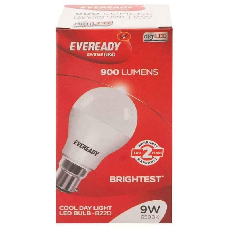 Stedord Afståelse Plakater Buy Eveready 9W 6500K B22D LED Bulb, 3F65PB00009 Online At Price ₹129