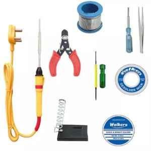 Walkers 9 Pcs 25W Soldering Iron Equipment Tool Kit, WKCB072