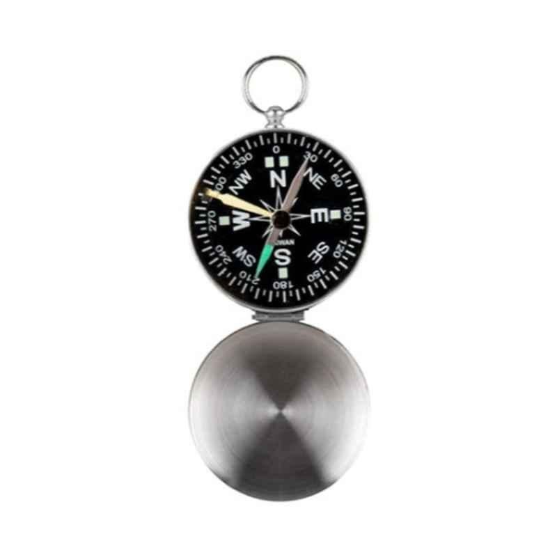 Coghlans DGGHN7 Black & Silver Magnetic Pocket Compass