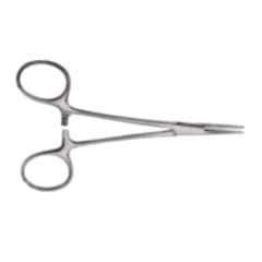 Forgesy 9 inch Stainless Steel Silver Mosquito Net Artery Straight Clamp, FORGESY274