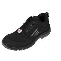 Acme Triton Croma Micro-Fiber Low Ankle Steel Toe Black Safety Shoes, Size: 6