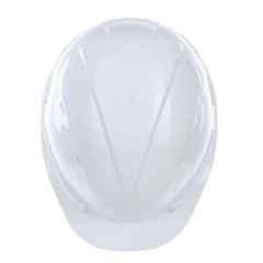 Mallcom OPAL X Polypropylene White Plastic Ratchet Fit Industrial Hard Hat