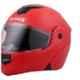 Rhynox RNX Beast Plain Medium Red Full Face Motorcycle Helmet