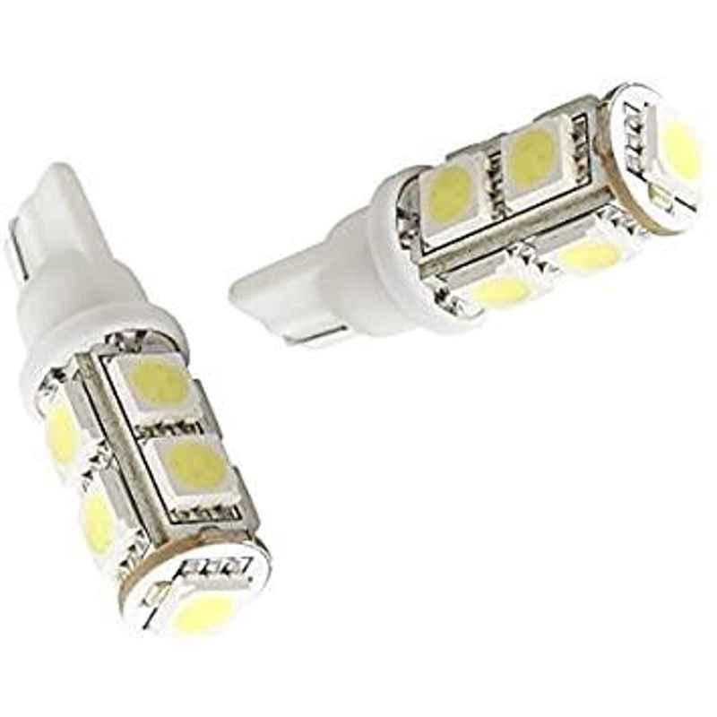 AOW 9 SMD (WHITE) LED Parking Bulb Pilot Light/License Plate car Lights For Toyota Corolla Altis (PAIR / 12V)