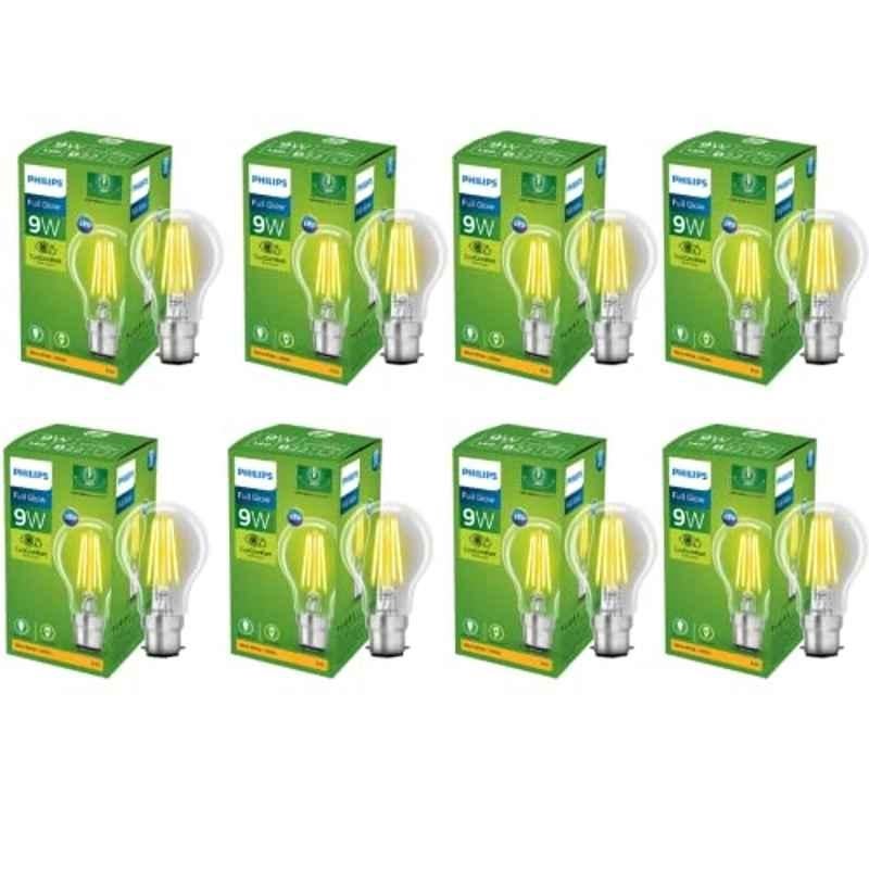 Philips Full Glow 9W B22 2700K Warm White LED Bulb (Pack of 8)-picture-25