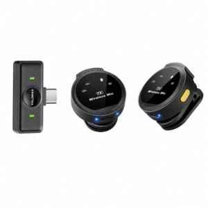 VELOMAX 80dB 3 Ohms Wireless Microphone with Noise Cancellation with 16 hrs Battery Life