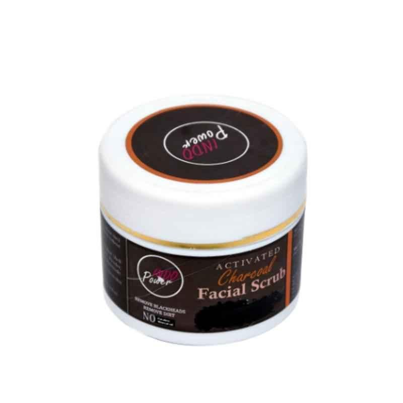 Indopower DD164 100g Activated Charcoal Facial Scrub