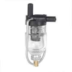 AllExtreme Exgbpf1 Magnetic glass Bowl Inline Petrol Fuel Filter Compatible With Royal Enfield Bullet Bs3 & Bs4 Classic, Electra & Standard Motorcycle Carbureted Models