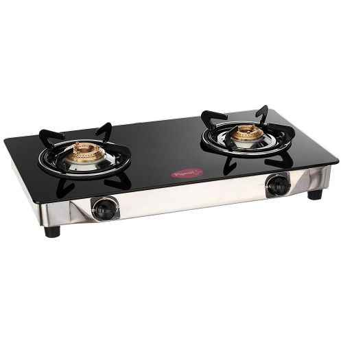 pigeon 2 burner glass top gas stove price