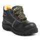 Safari Pro Rocksport Steel Toe Black Work Safety Shoes, Size: 8