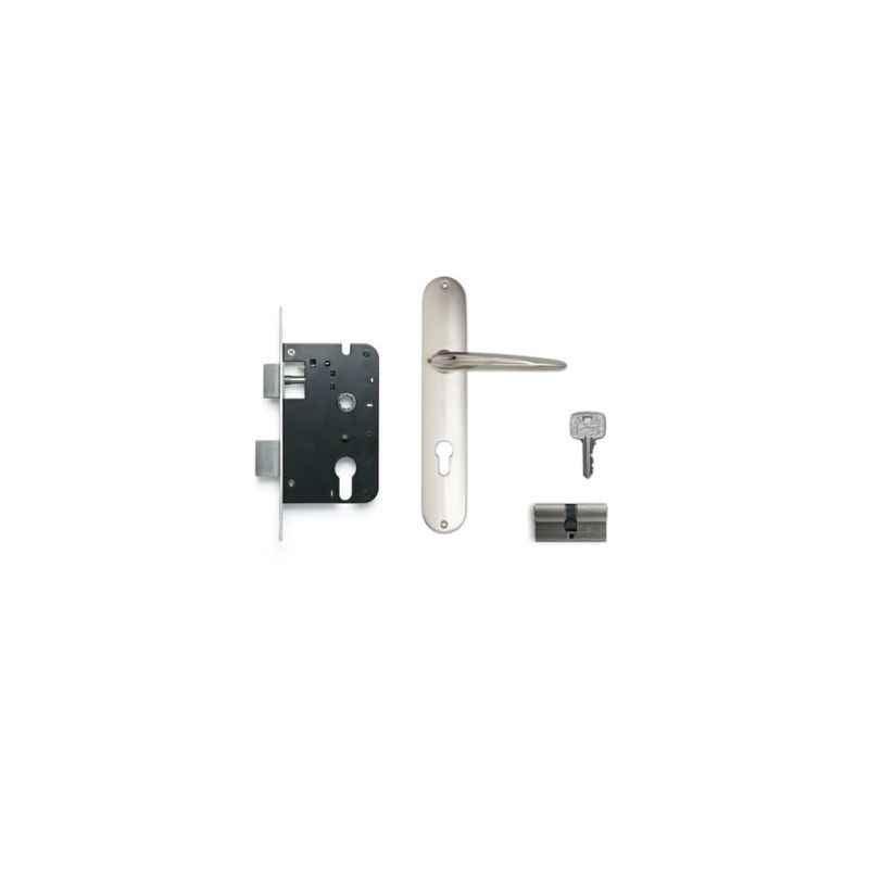 Godrej Orbit 200mm 2C Body Mortise Lock Door Lock With Handle, 8425