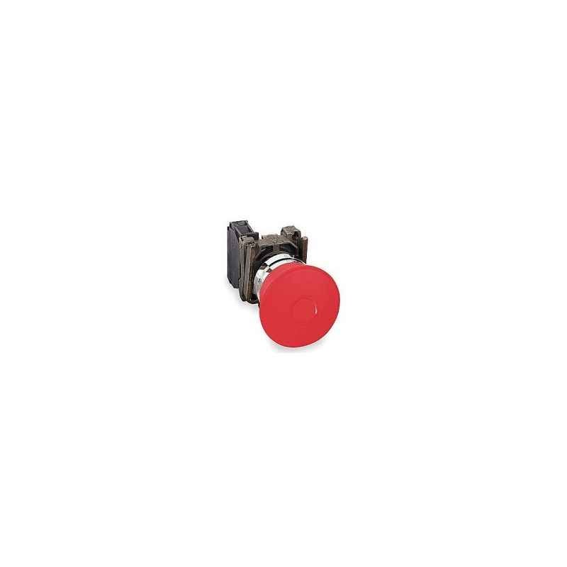 Schneider Electric 30 mm Mushroom Head Turn to release Type Red Non Illuminated Push Button, XB5AS442N