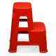 Nilkamal Stool 21 Bright Red Plastic Step Tool, STL21BRD, Dimension: 477x540x600 mm