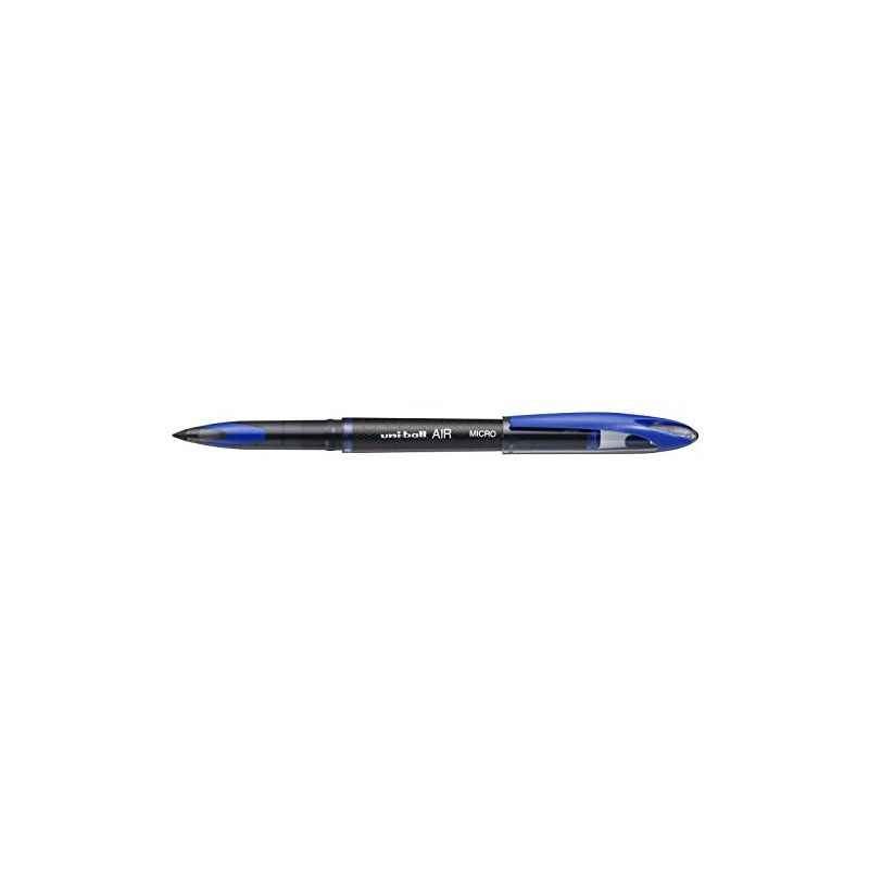 Uniball AIR 188M Roller Ball Pen Blue (Pack of 6)