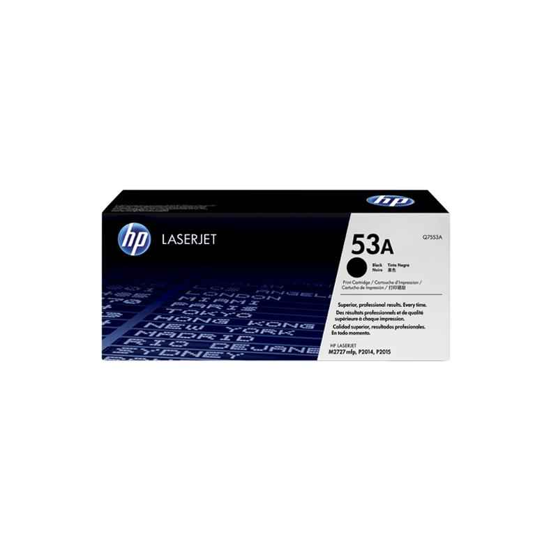 HP 53A Black LaserJet Print Cartridge, Q7553A