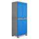 Nilkamal Freedom Big 1 Deep Blue Plastic Storage Cabinet, FB1DBL/GRY/GRY/DBL, Dimension: 710x535x1800 mm