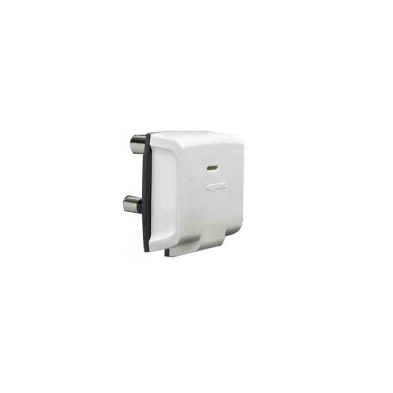 Legrand Arteor 16A Square White Energy Plug, 5738 88 (Pack of 10)