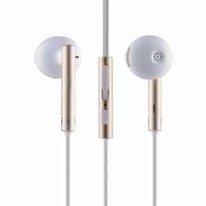 Portronics Conch X Gold In-Ear Stereo 3.5mm Wired Earphone with In-Built Mic, POR 832