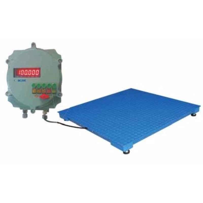 Aczet CTG 2T4L F Flame Proof 4 Load Cell Scale, Capacity: 2 Ton