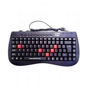 Quantum QHM7309 Black Wired Mini Keyboard