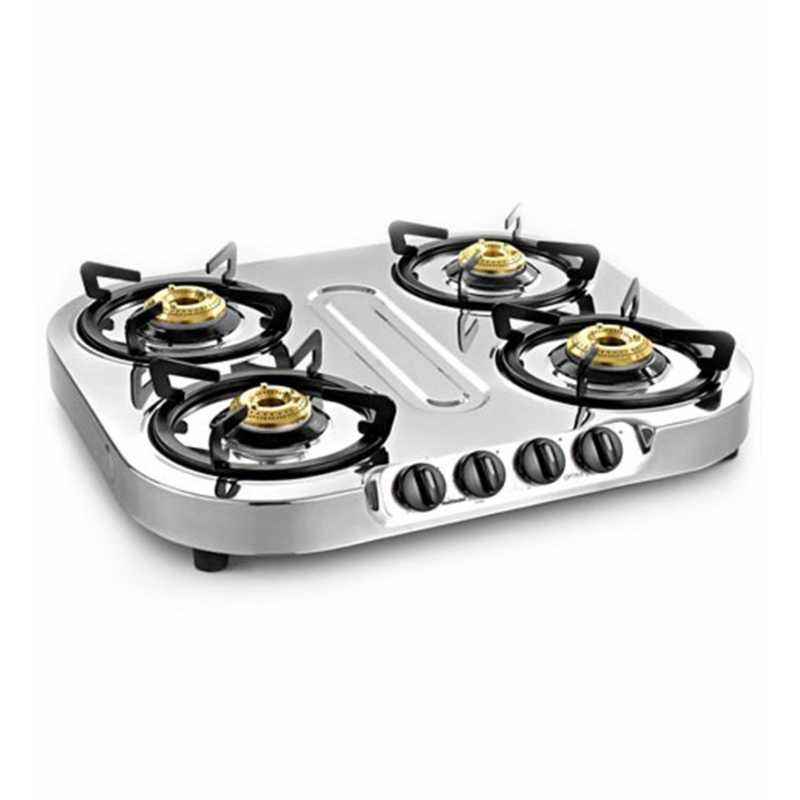 Sunflame Optra 4 Burner Stainless Steel Gas Stove