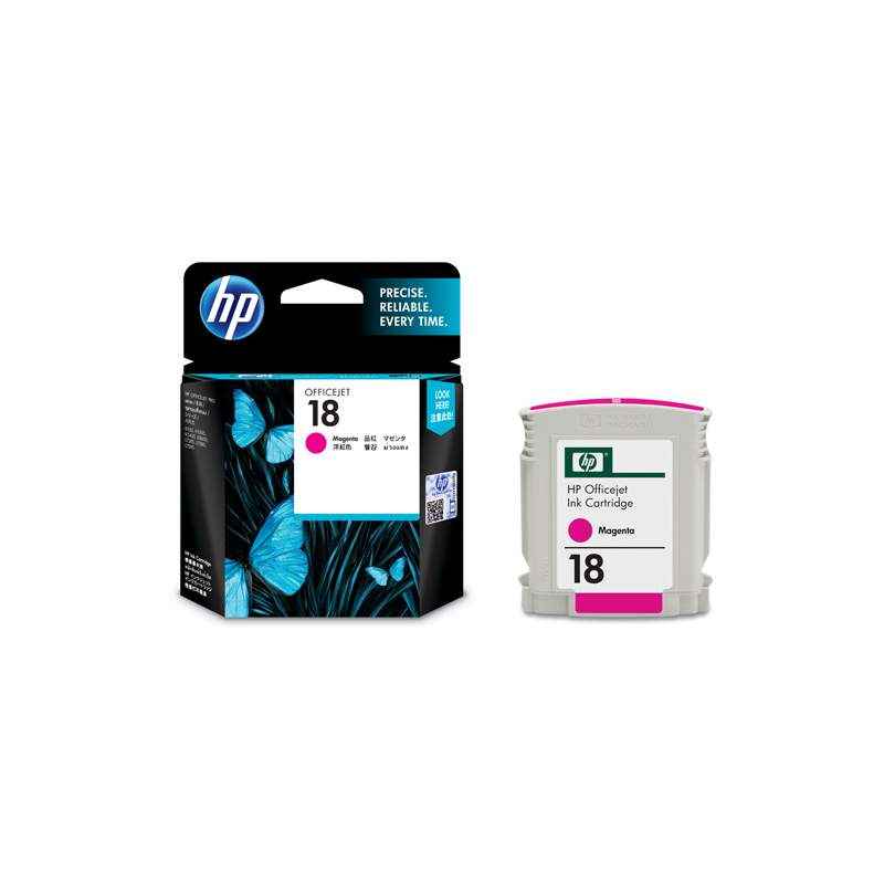HP 18 Magenta Ink Cartridge