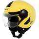 Vega Verve Motorsports Yellow Open Face Helmet, Size: S