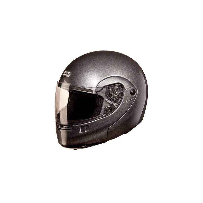 Studds Ninja 3G Eco Motorsports Gun Grey Flip-up Helmet, Size (XL, 600 mm)