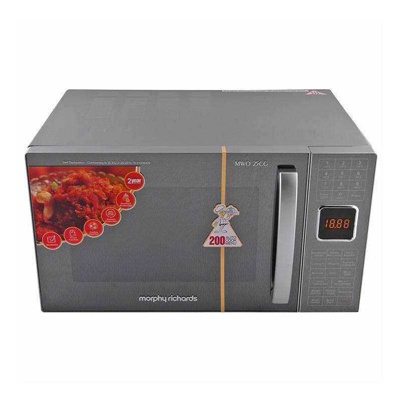 Morphy Richards 25 CG 25 Litre Grey Microwave Oven, 790001