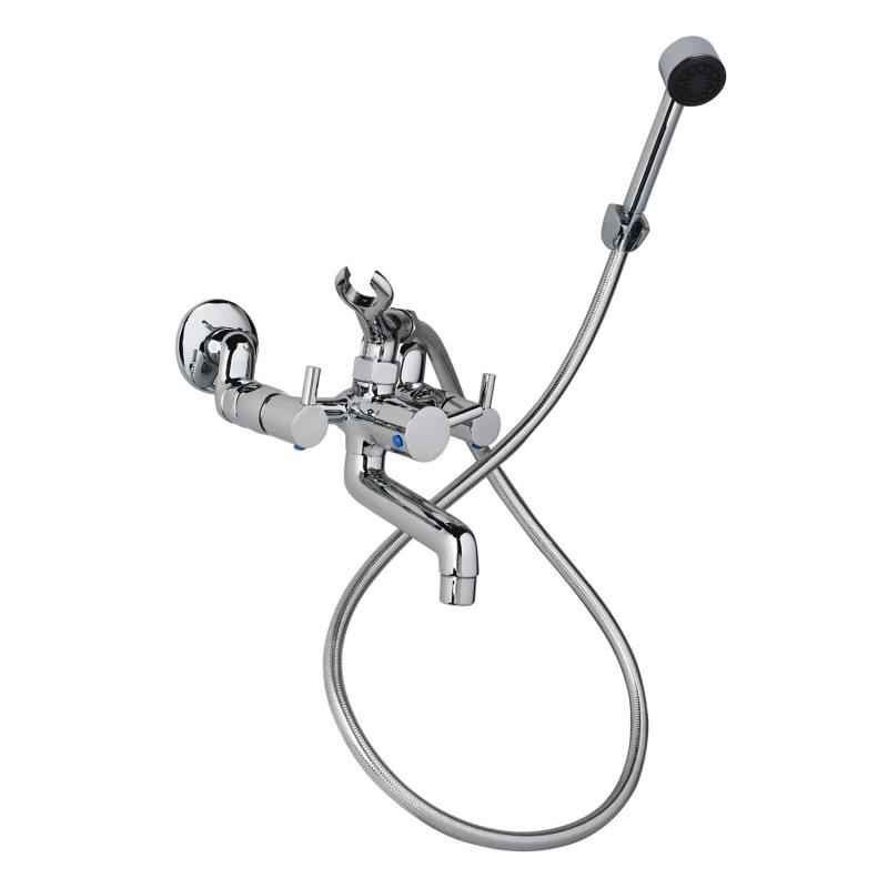 Kamal Wall Mixer (with Hand Shower) FLT, Free Tap Cleaner, FLT-3441