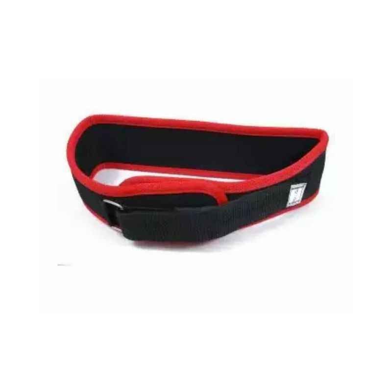 Arnav Weight Lifting Non-Leather Gym Belt with 4 Inch Strap in Back, OSB-700701S, Size: S
