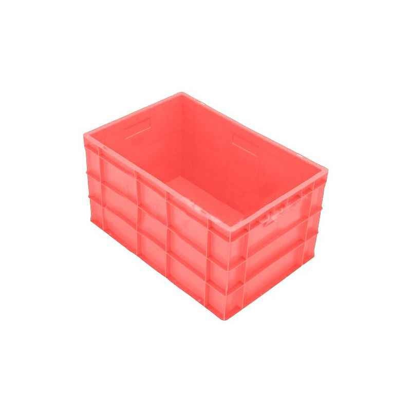 Supreme 600x400x325mm 66 Litre Red Premium Plastic Crate, SCL-604032