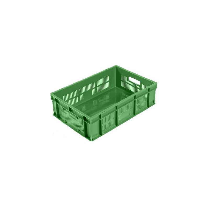 Supreme 500x325x150mm 19 Litre Green Premium Plastic Crate, SSP-503215
