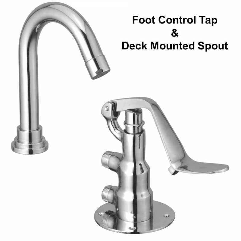 Kamal ALD-0591 Foot Control Tap with Spout