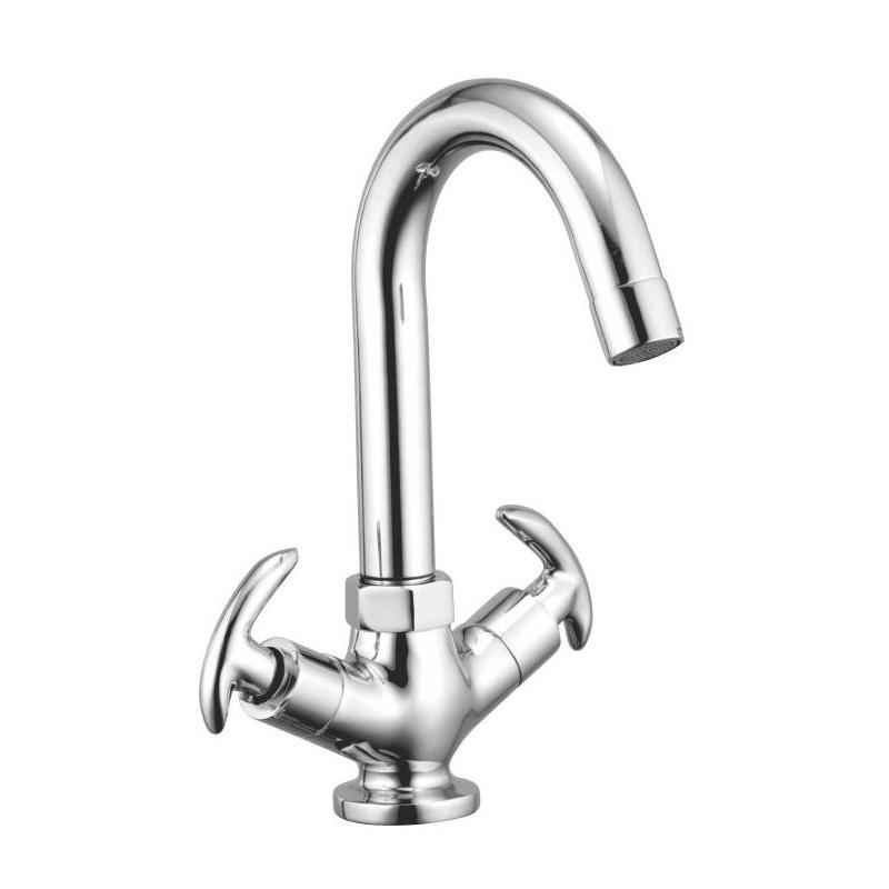 Kamal Deck Mounted Basin Mixer - Alto with Free Tap Cleaner, ALT-2046