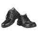 Agarson Rockford Steel Toe Black Work Safety Shoes, Size: 7