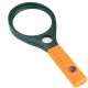 Stealodeal 75mm Orange & Green Magnifying Glass, Magnification: 3X, 6X
