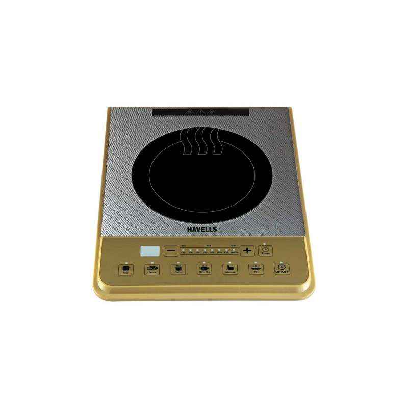 Havells 1600W Insta Cook PT Gold Induction Cooker, GHCICBLK160